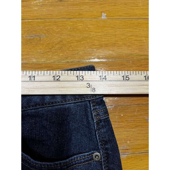 Natural Reflections Jeans Womens 8 Petite Straight Leg Mid Rise Denim Classic - Picture 6 of 9